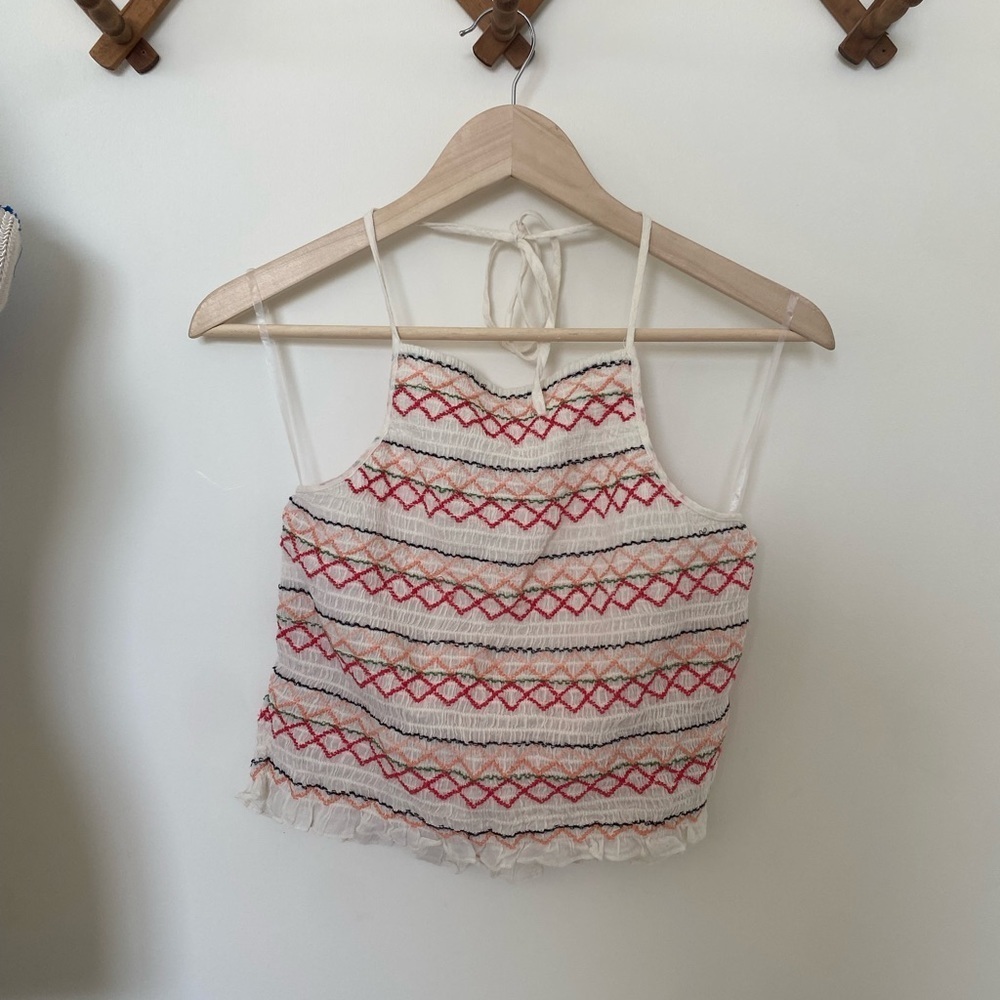 💫American Eagle | Cropped Halter Top